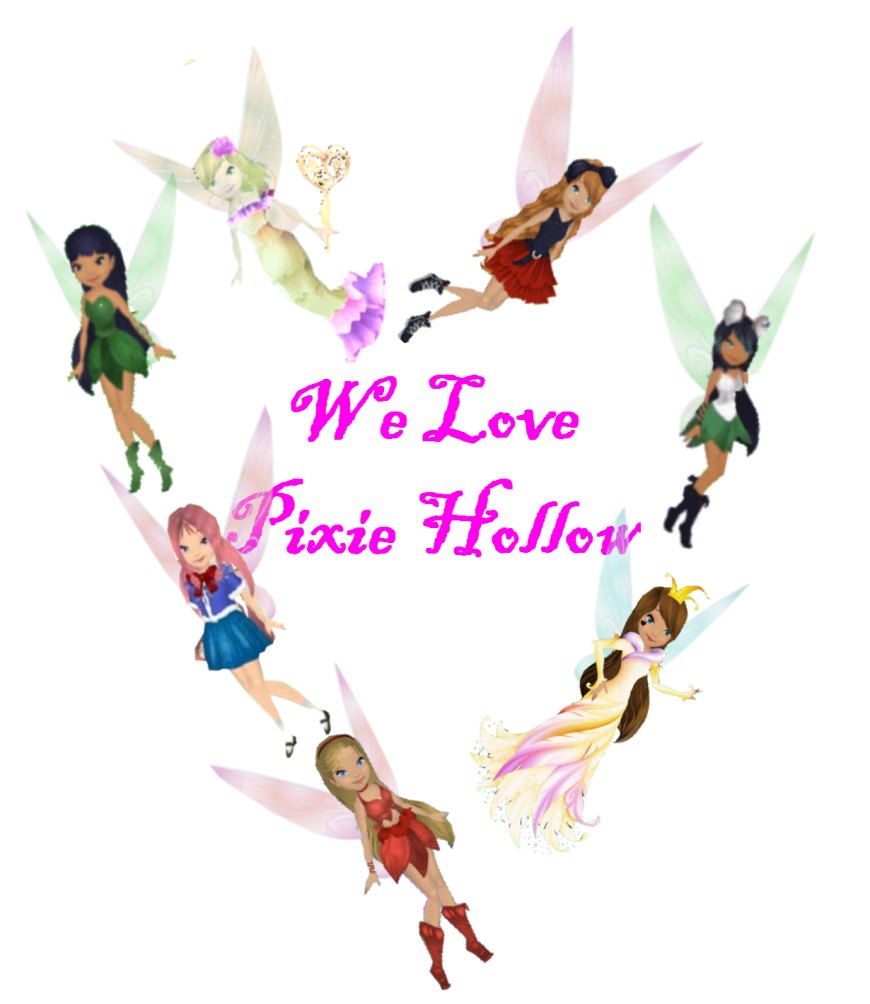 Friends from pixie hollow heart